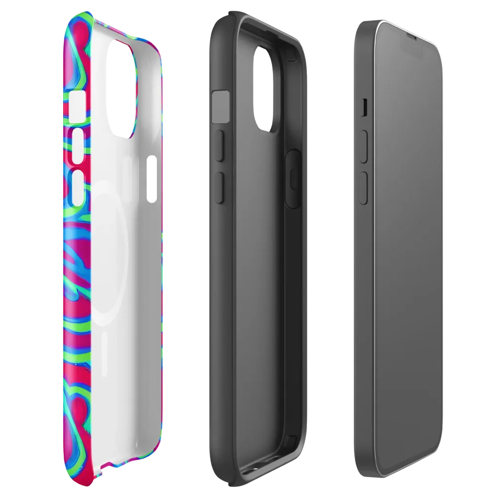 Aquatic Ember on MagSafe Tough Case for iPhone® — Front