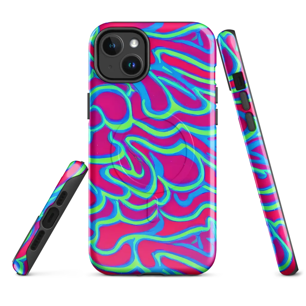 Aquatic Ember on MagSafe Tough Case for iPhone® — Front