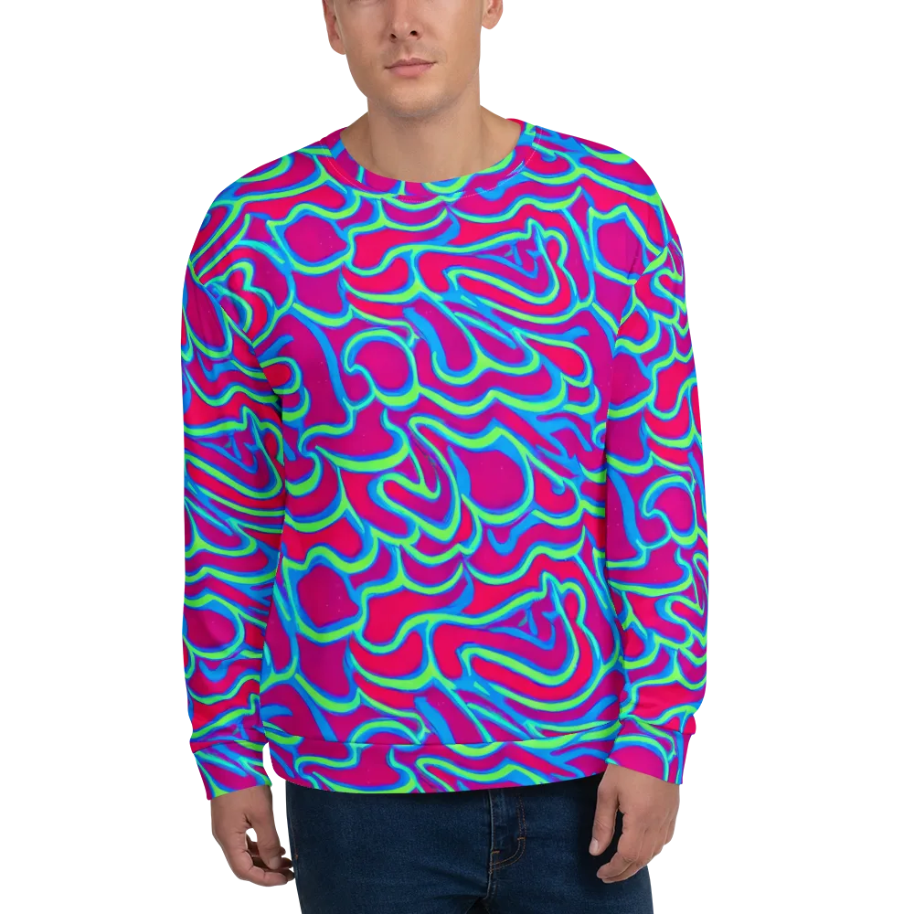 Aquatic Ember on Sweatshirt — Front