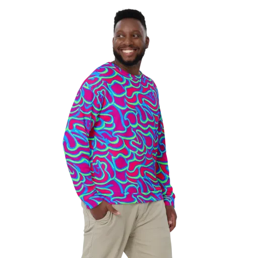 Aquatic Ember on a Sweatshirt