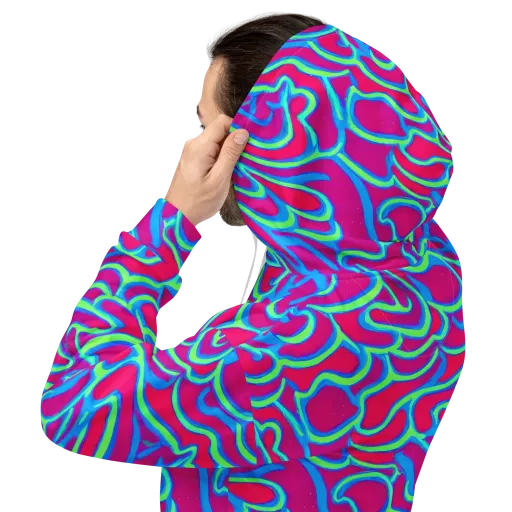 Aquatic Ember on a Hoodie