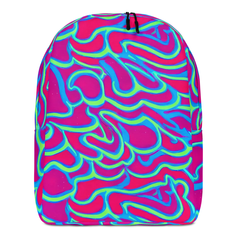 Aquatic Ember on Minimalist Backpack — Front