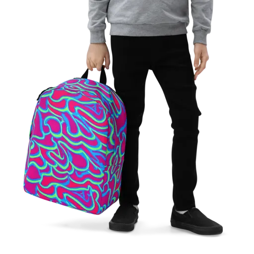 Aquatic Ember on a Minimalist Backpack