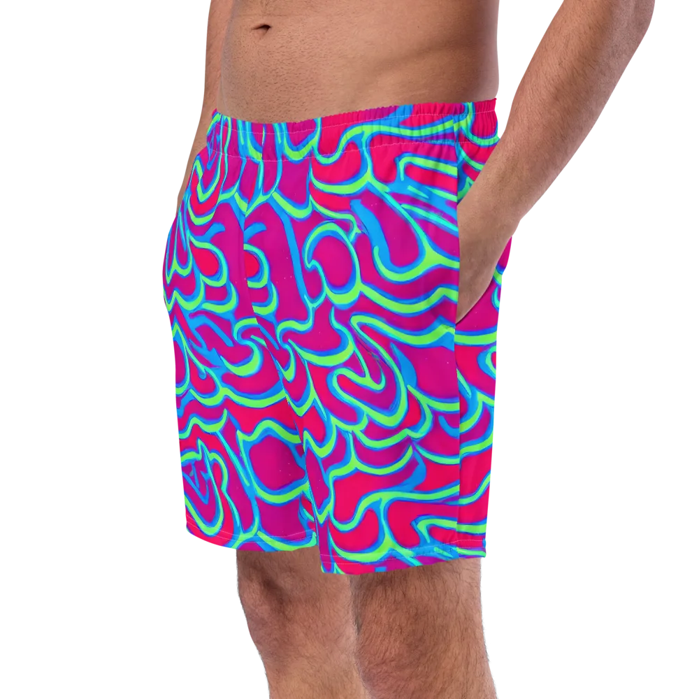 Aquatic Ember on Swim Trunks — Left Front