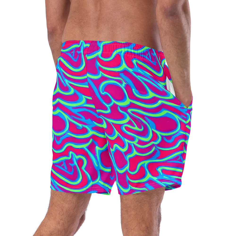 Aquatic Ember on Swim Trunks — Right Back