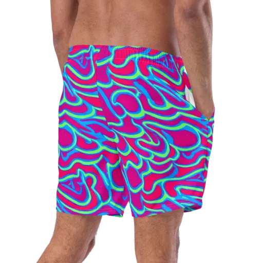 Aquatic Ember on a Swim Trunks