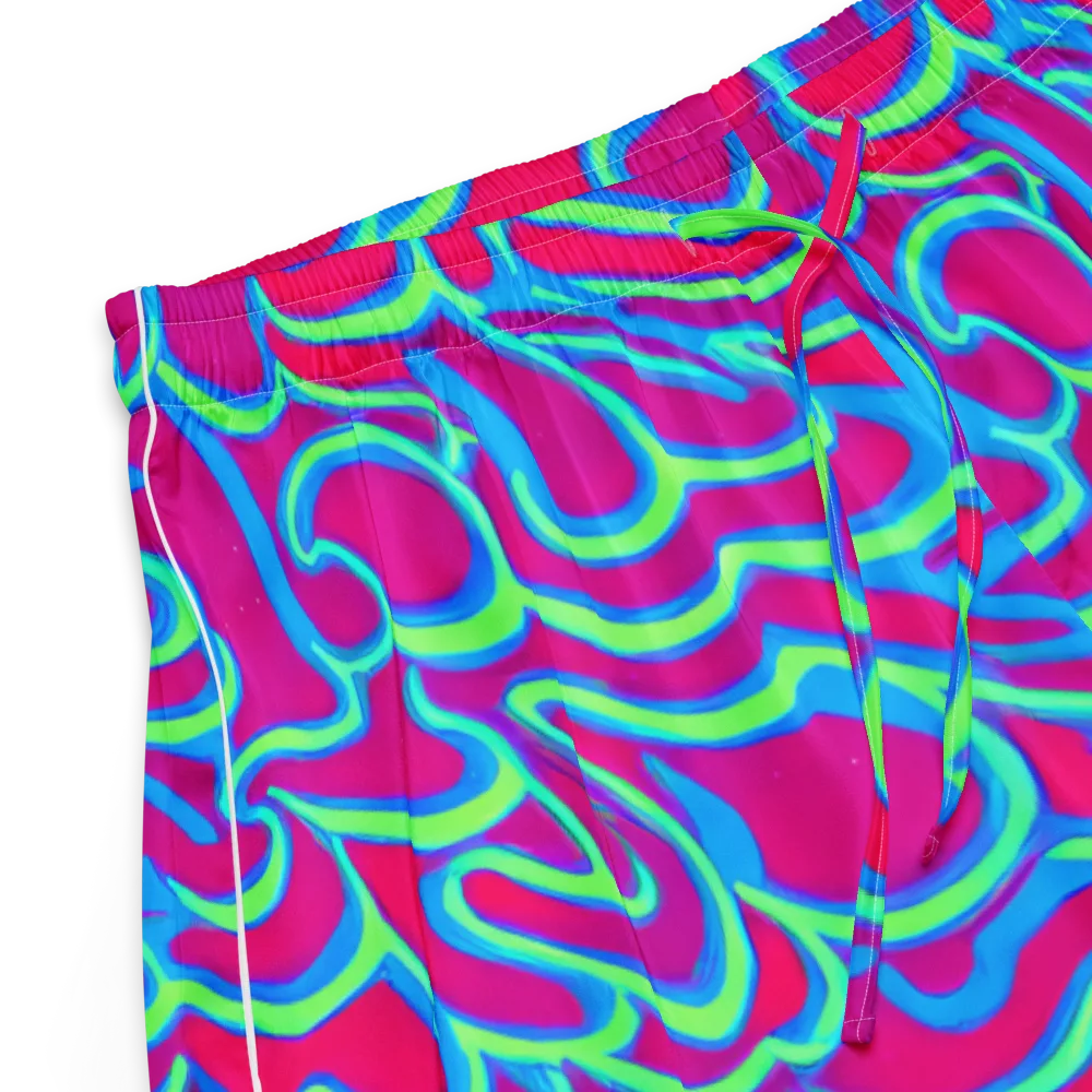 Aquatic Ember on Women's Pajama Shorts — Product details