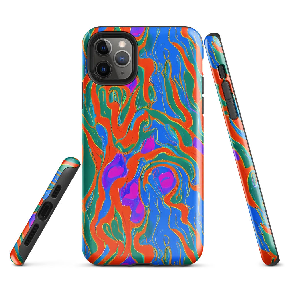 Childish Strokes on Tough Case for iPhone® — Front