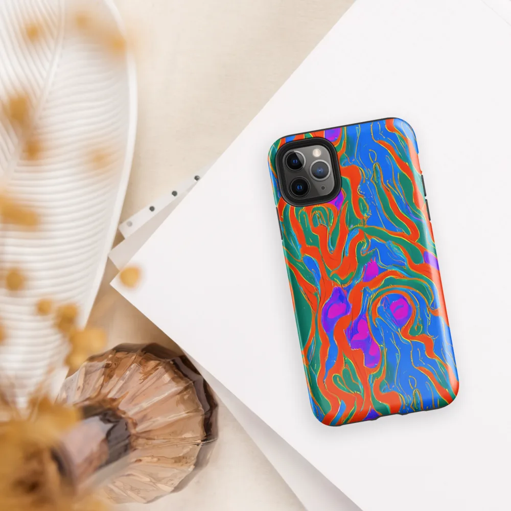 Childish Strokes on Tough Case for iPhone® — Front