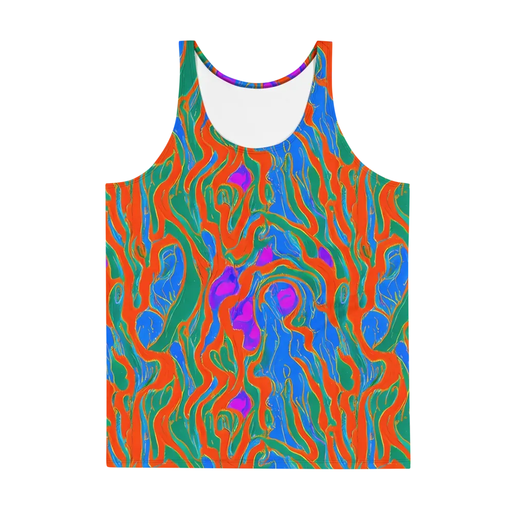 Childish Strokes on Men's Tank Top — Front