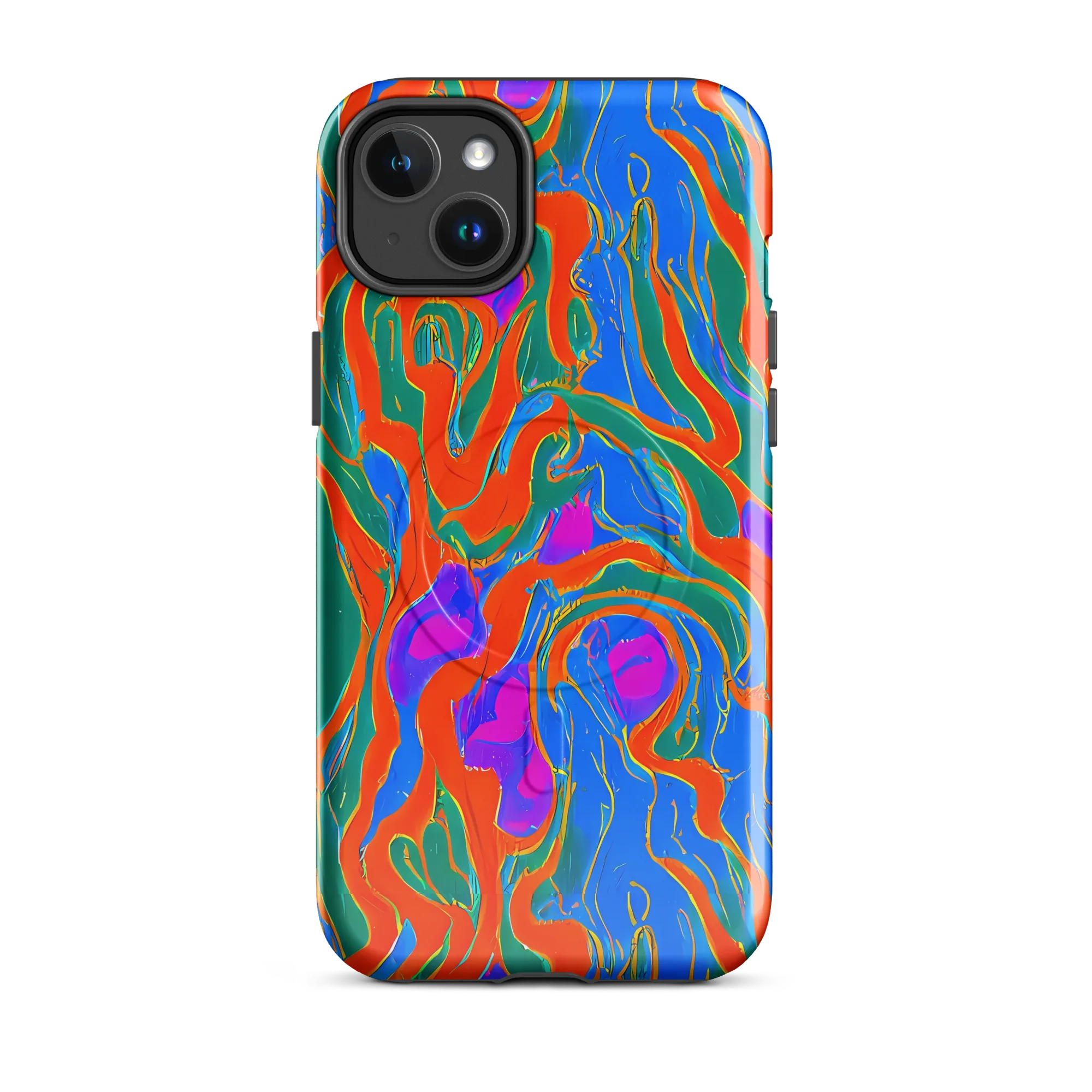 Childish Strokes on MagSafe Tough Case for iPhone® — Front