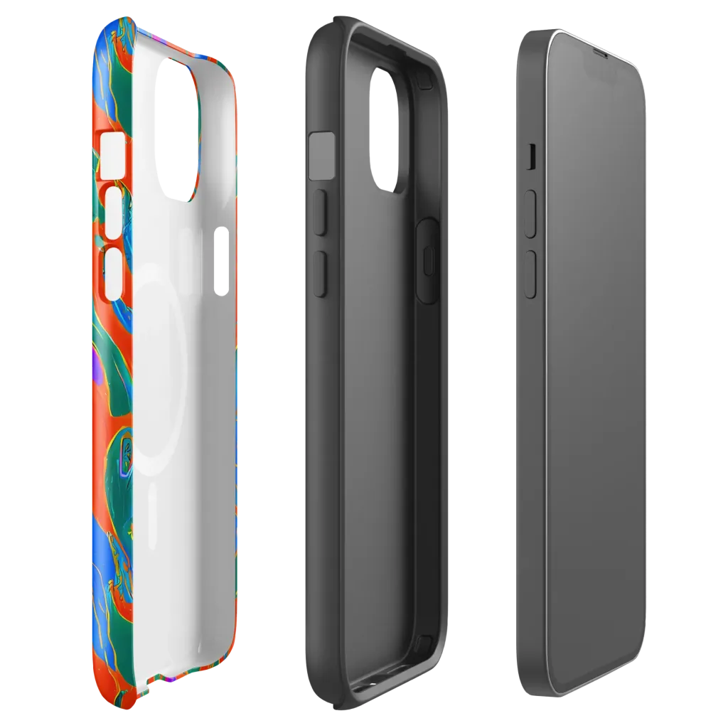 Childish Strokes on MagSafe Tough Case for iPhone® — Front