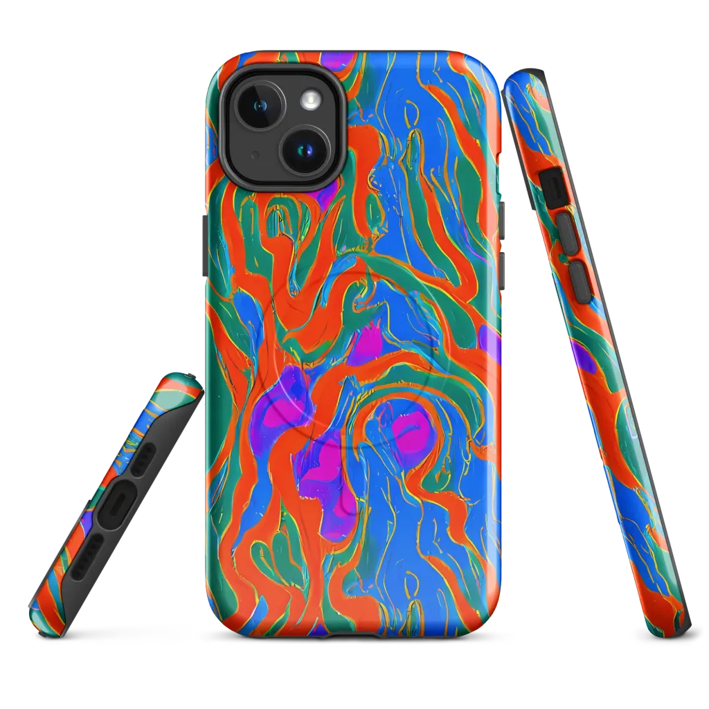 Childish Strokes on MagSafe Tough Case for iPhone® — Front