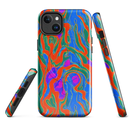 Childish Strokes on a MagSafe Tough Case for iPhone®