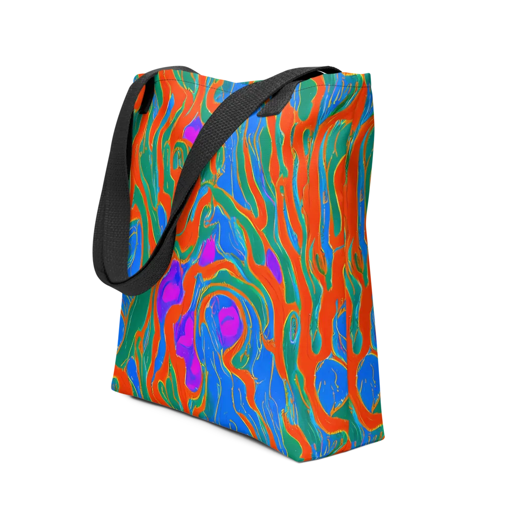 Childish Strokes on Tote Bag — Front