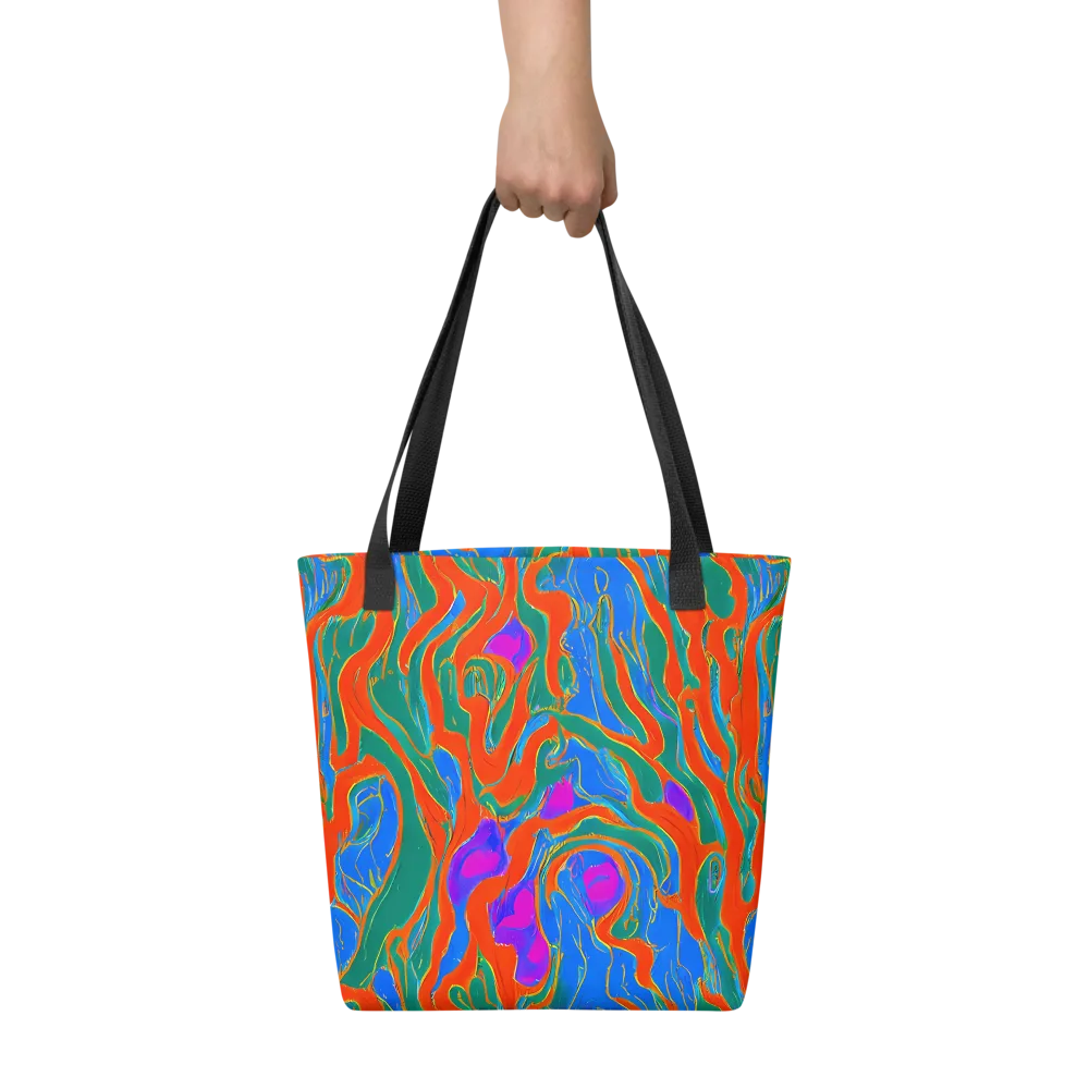 Childish Strokes on Tote Bag — Front
