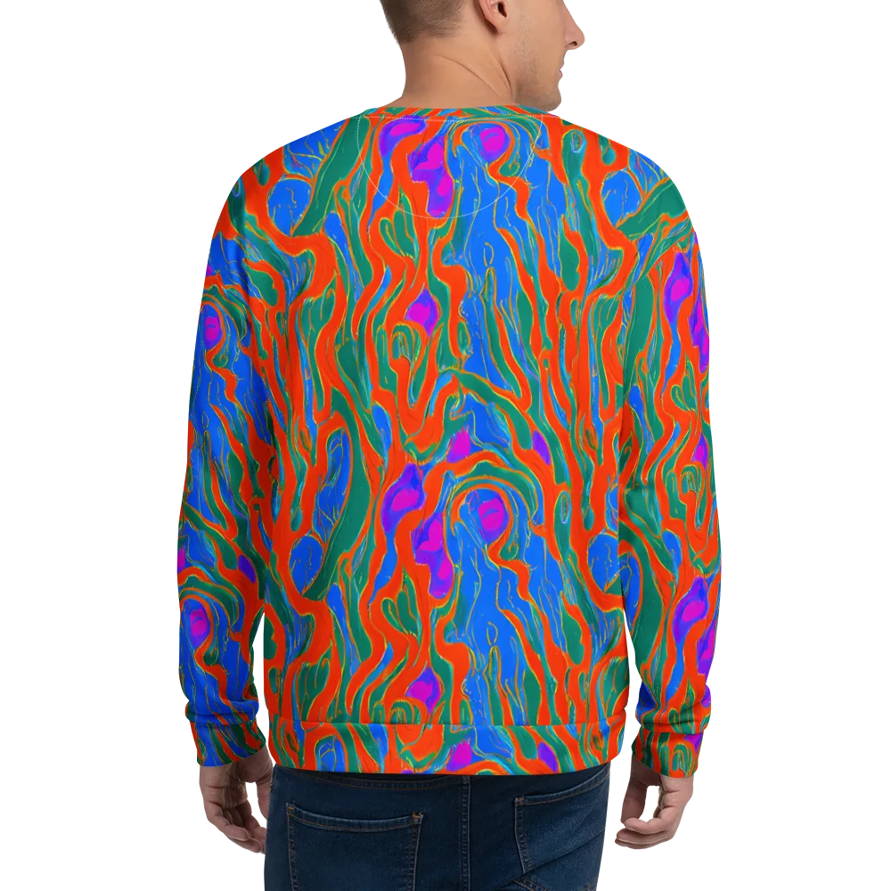 Childish Strokes on Sweatshirt — Back