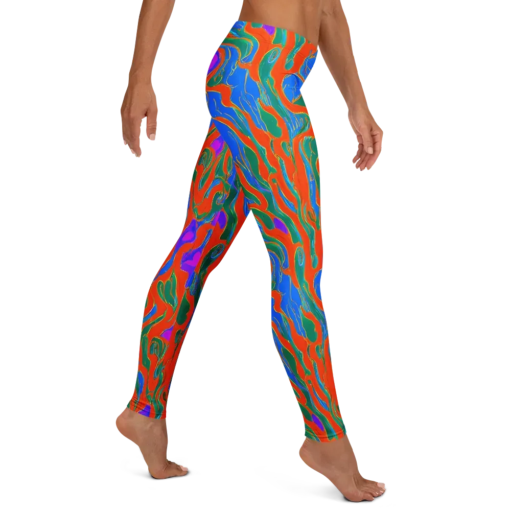 Childish Strokes on Leggings — Right
