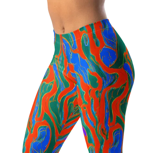 Childish Strokes on a Leggings