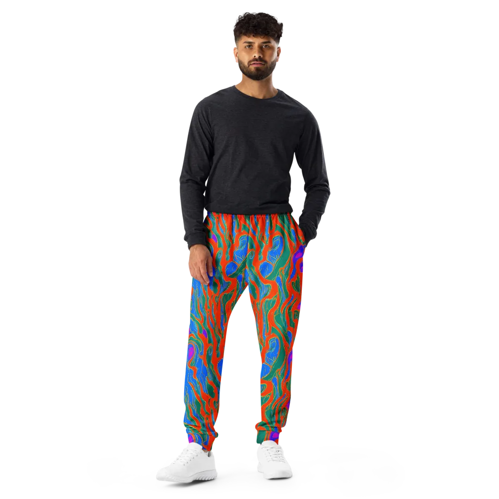 Childish Strokes on Men's Joggers — Front
