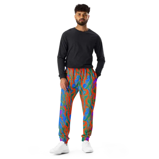 Childish Strokes on a Men's Joggers