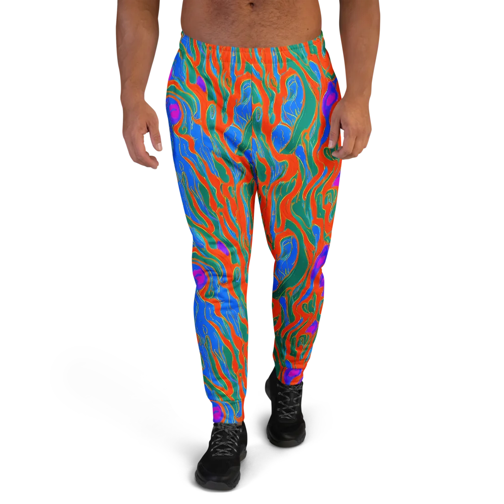 Childish Strokes on Men's Joggers — Front