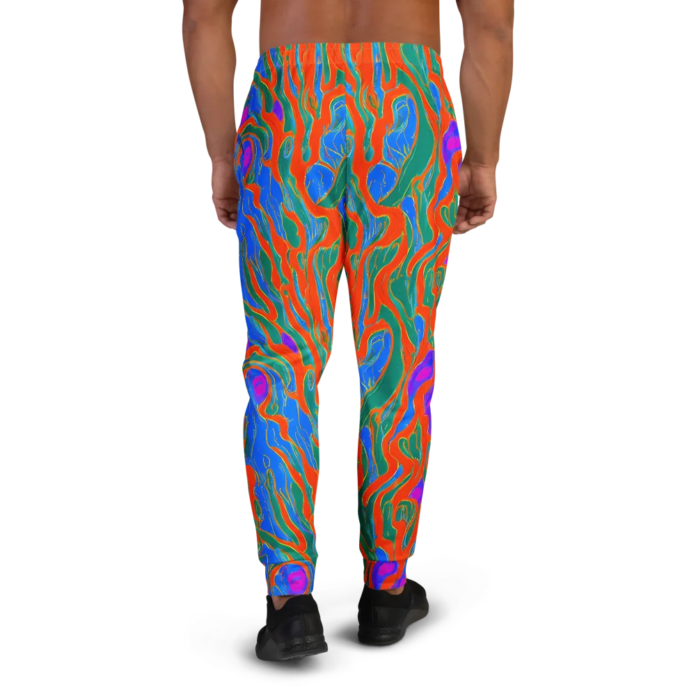 Childish Strokes on Men's Joggers — Back