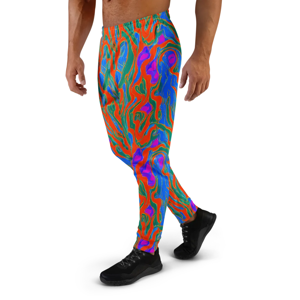Childish Strokes on Men's Joggers — Left