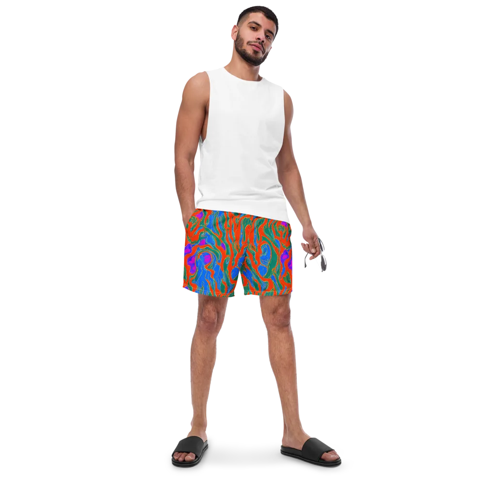 Childish Strokes on Swim Trunks — Front