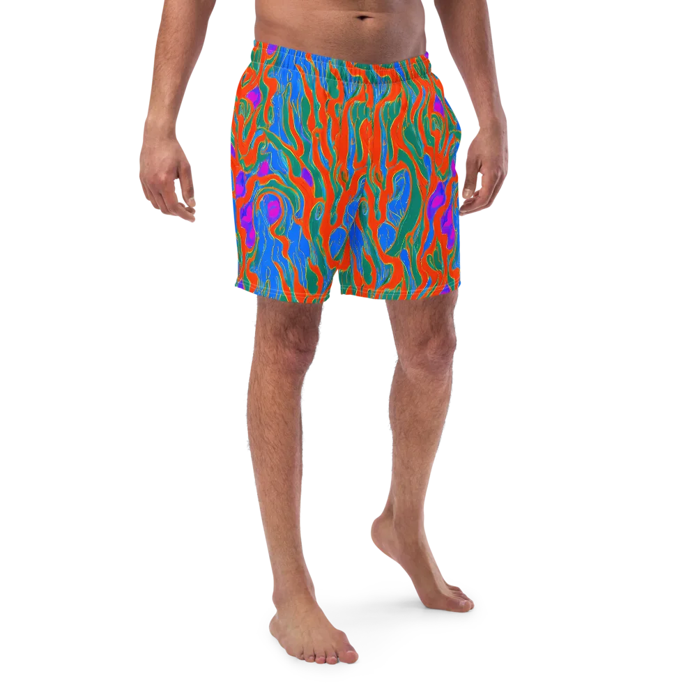 Childish Strokes on Swim Trunks — Front