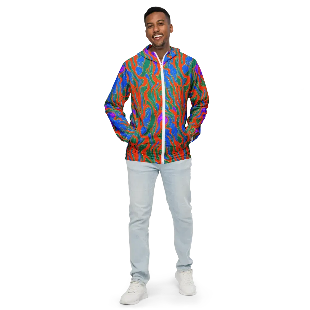 Childish Strokes on Men's Windbreaker — Front