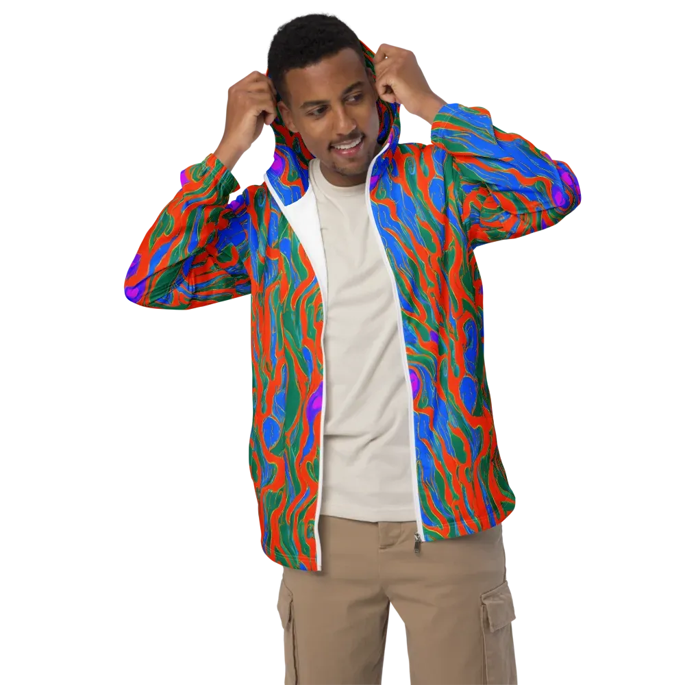 Childish Strokes on Men's Windbreaker — Front