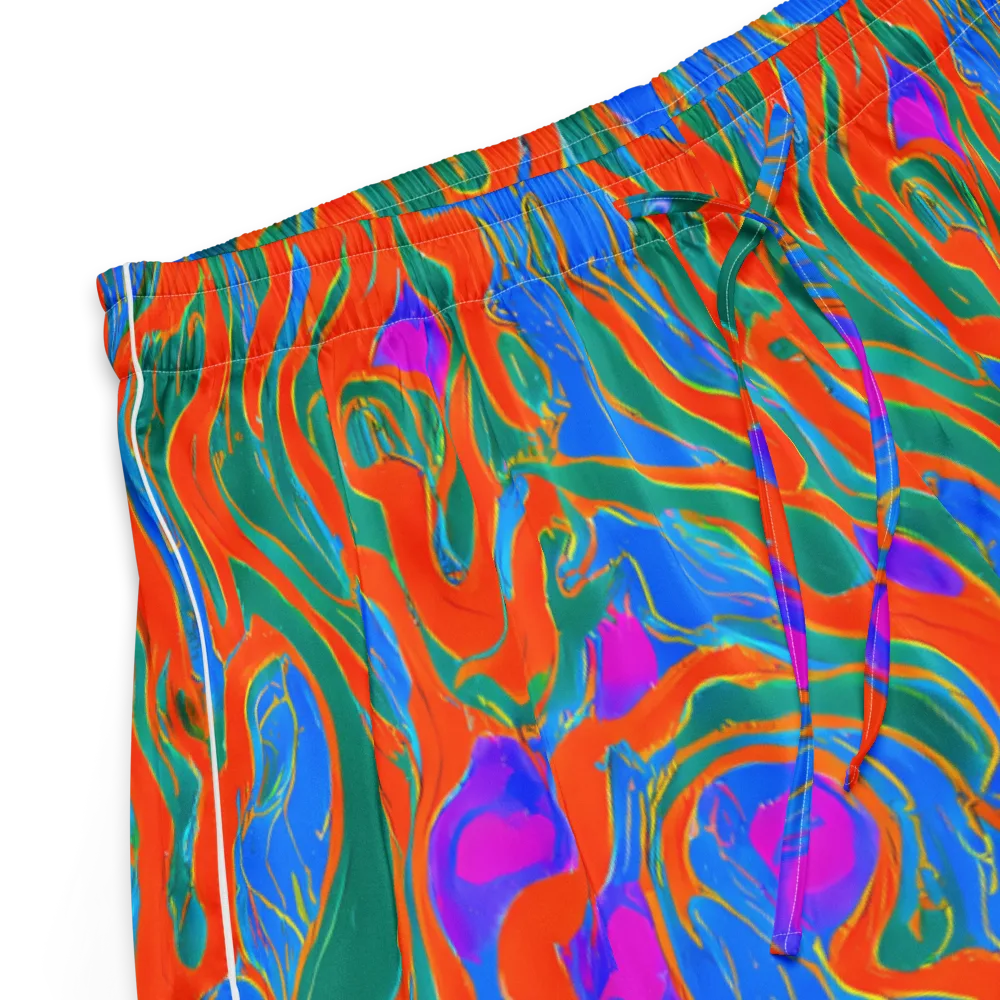 Childish Strokes on Women's Pajama Shorts — Product details