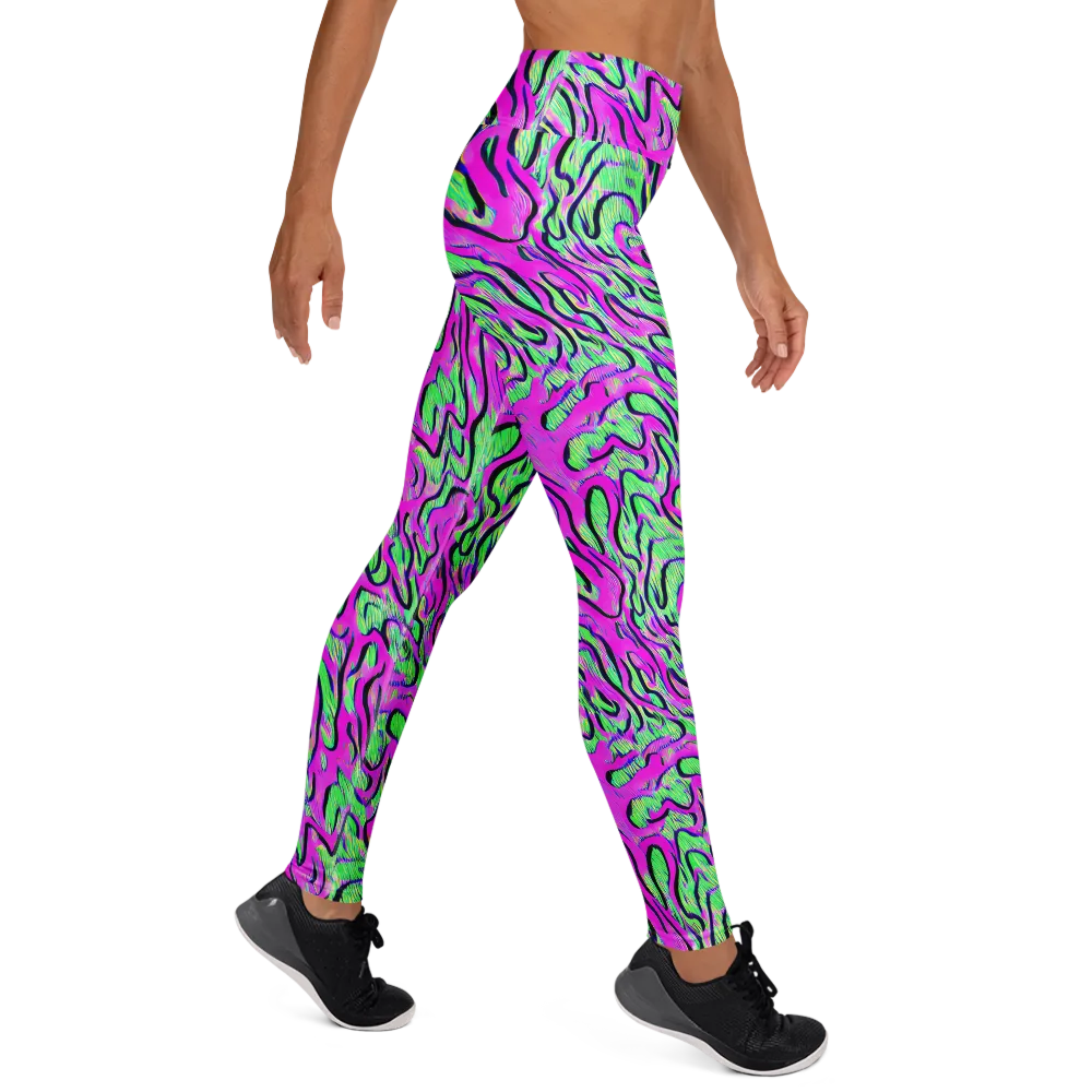 Vito's Pulse on Yoga Leggings — Right