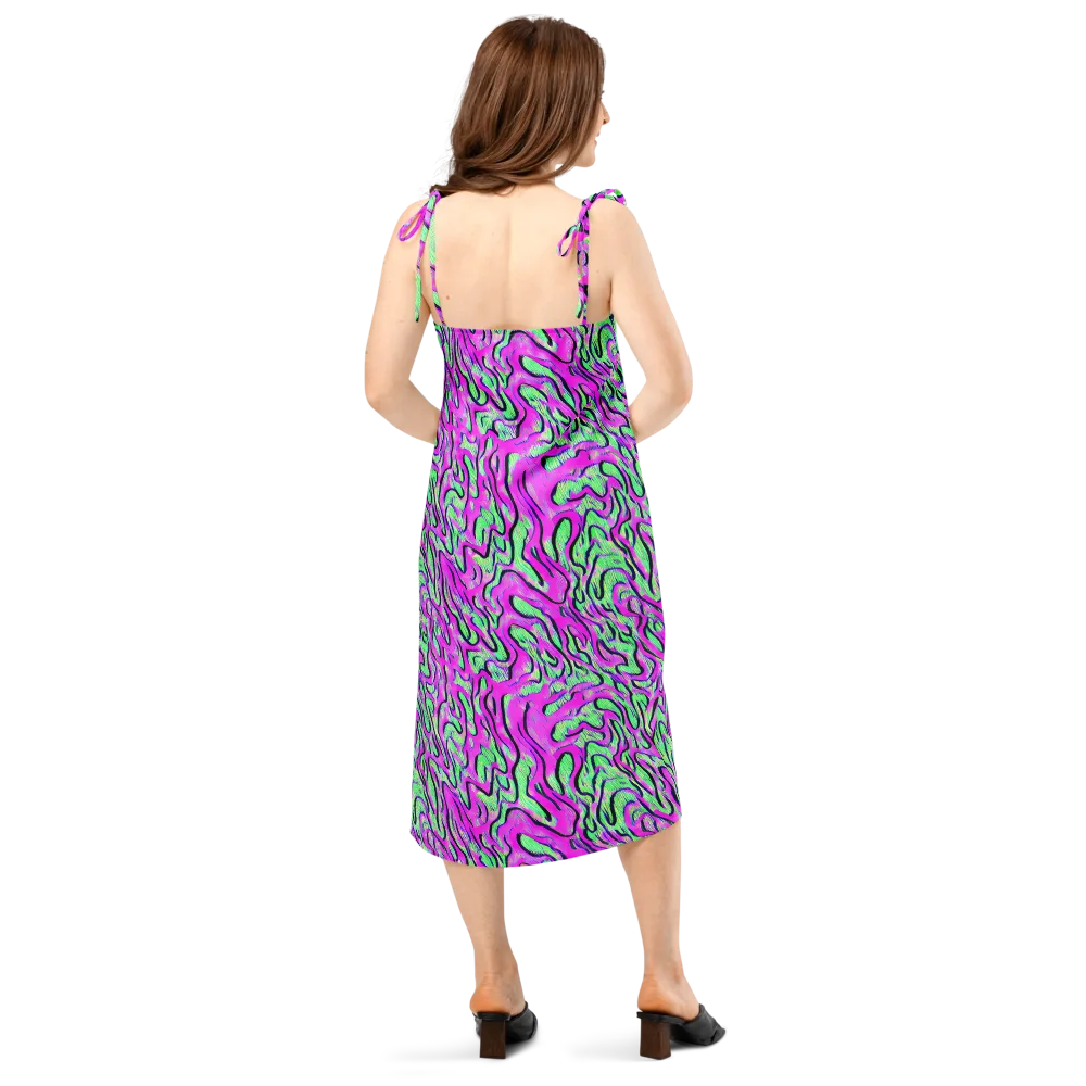 Vito's Pulse on Slip Dress — Back
