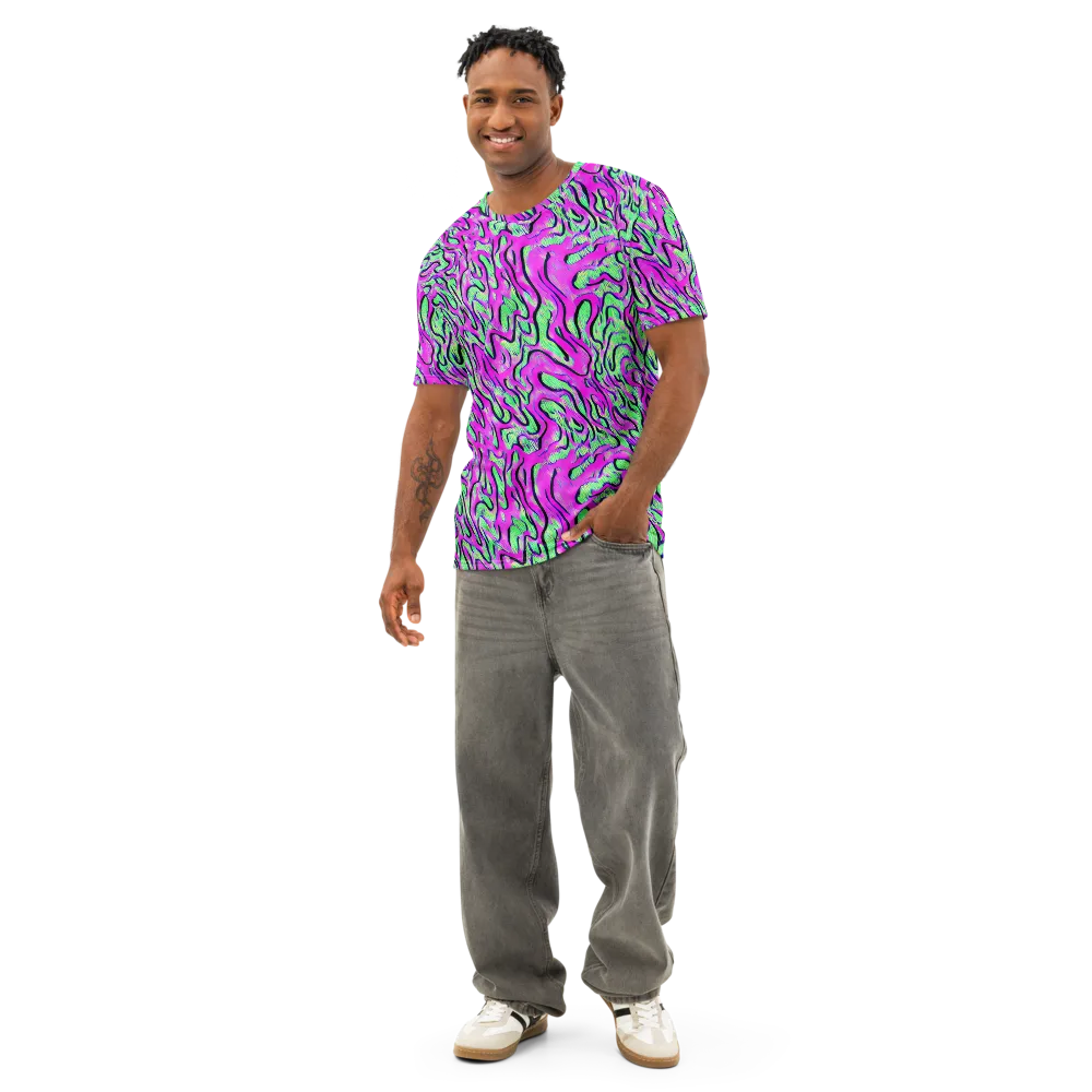 Vito's Pulse on Men's Cotton Crew Neck T-Shirt — Front