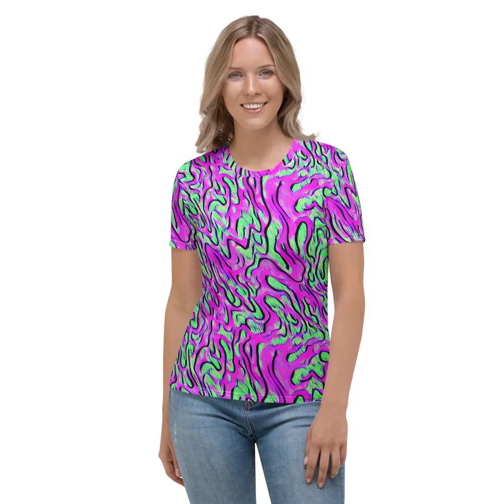 Vito's Pulse on Women's Crew Neck T-Shirt — Front