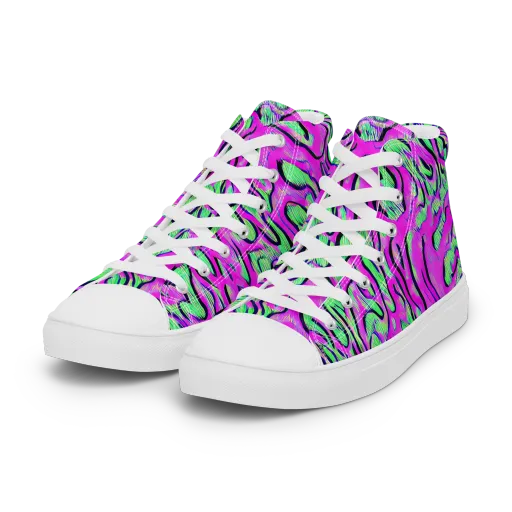 Vito's Pulse on a Women's High Top Canvas Shoes