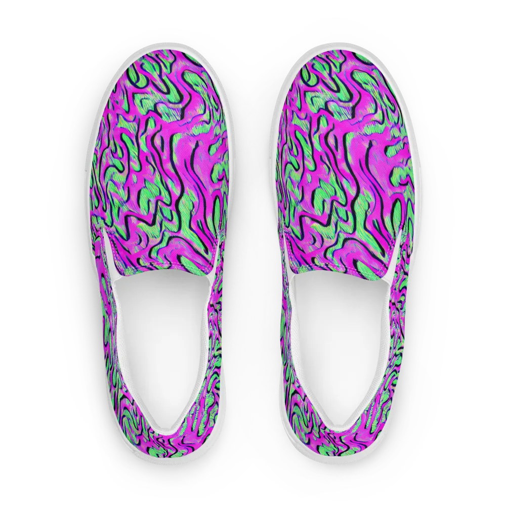 Vito's Pulse on Men's Slip-On Canvas Shoes — Front
