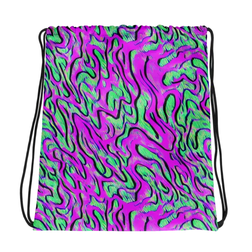 Vito's Pulse on a Drawstring Bag