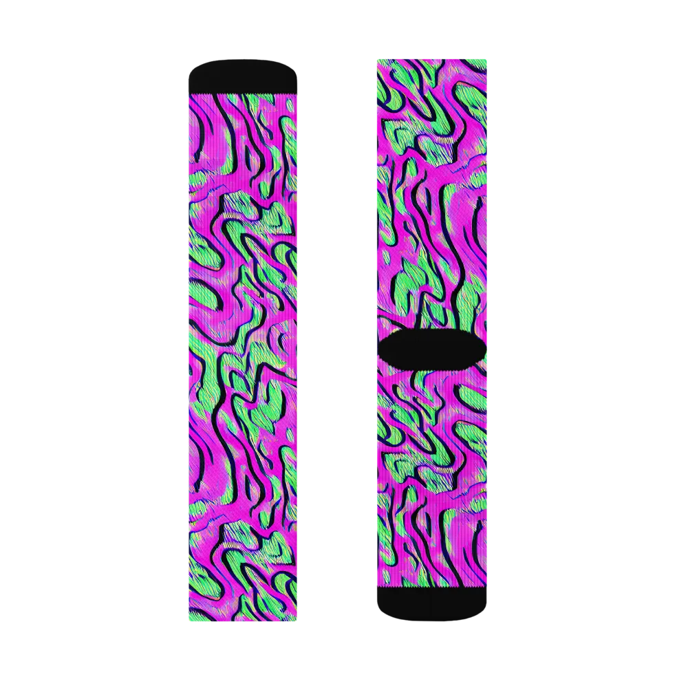 Vito's Pulse on Socks — Right Sock