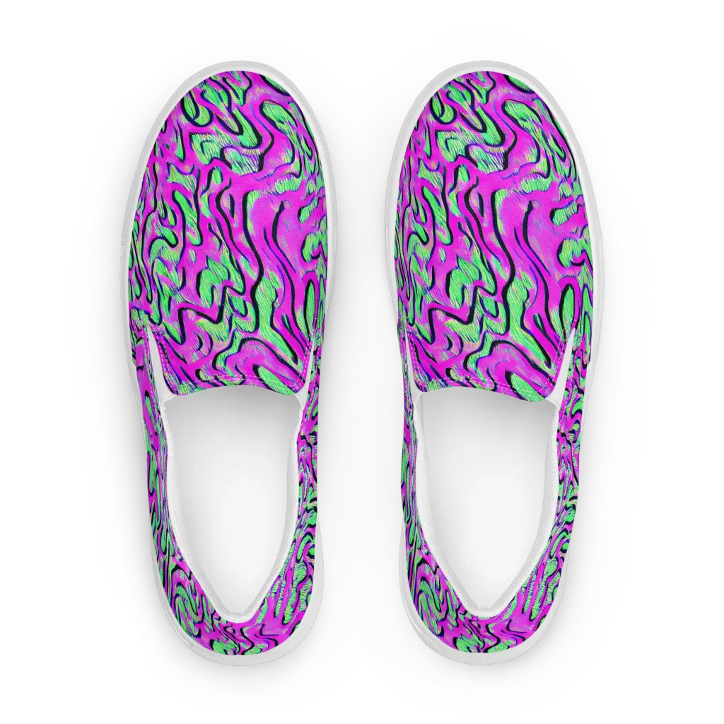 Vito's Pulse on Women's Slip-On Canvas Shoes — Front