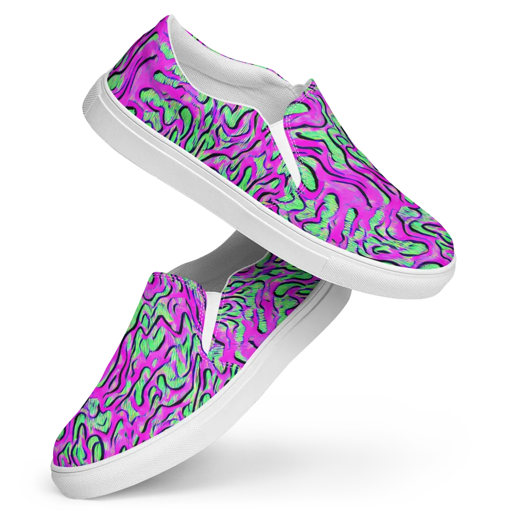 Vito's Pulse on Women's Slip-On Canvas Shoes — Front