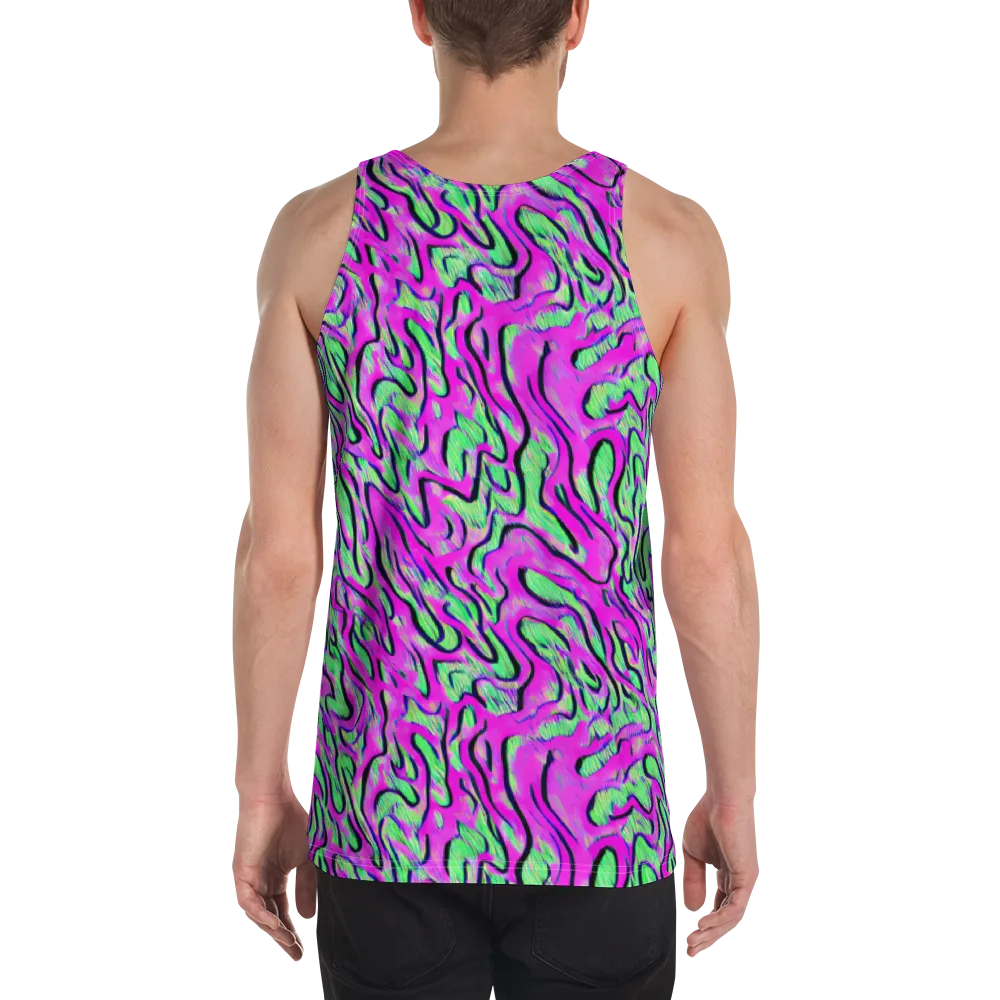Vito's Pulse on Men's Tank Top — Back
