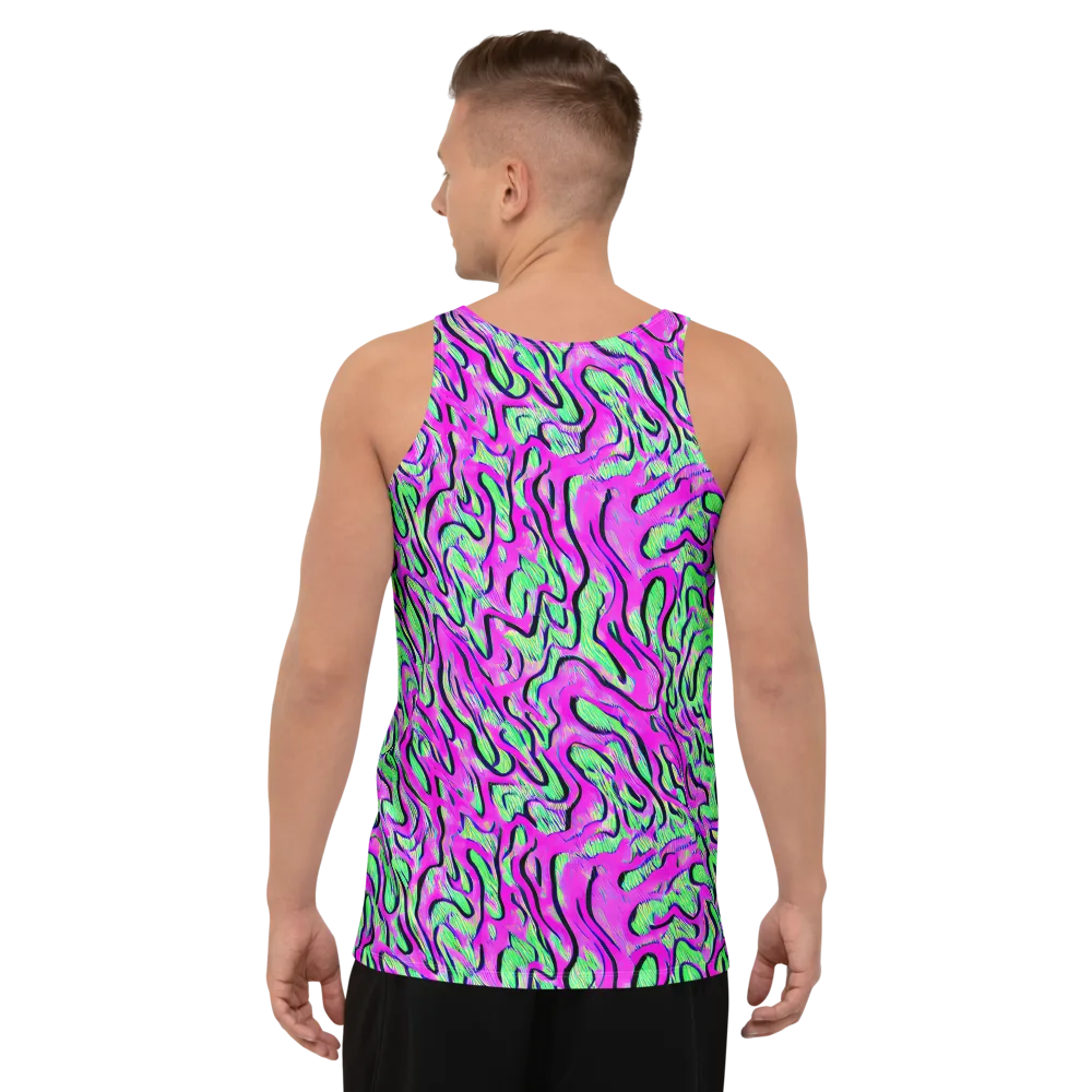 Vito's Pulse on Men's Tank Top — Back