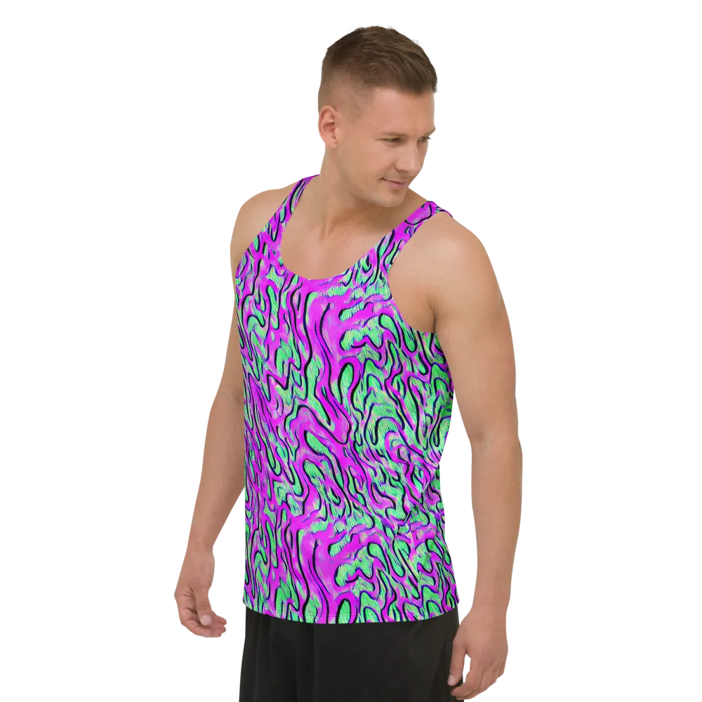 Vito's Pulse on Men's Tank Top — Left Front