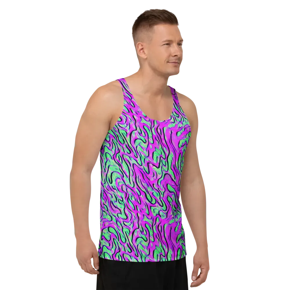 Vito's Pulse on Men's Tank Top — Right Front