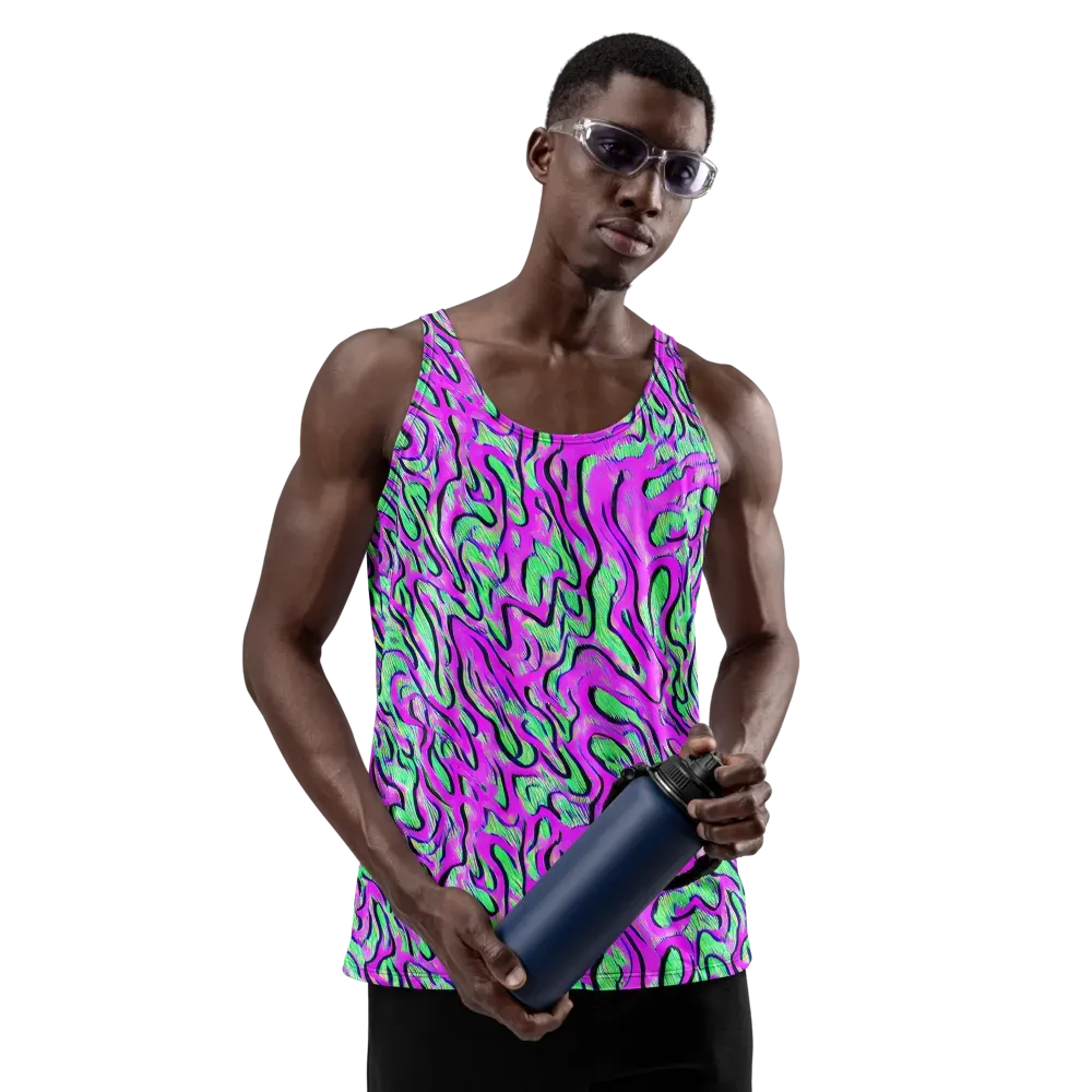 Vito's Pulse on Men's Tank Top — Front
