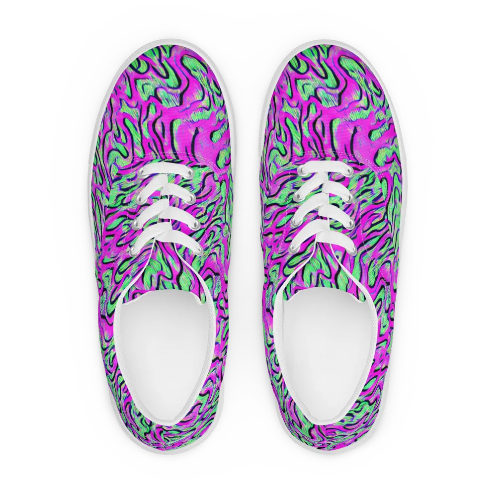 Vito's Pulse on Men's Lace-Up Canvas Shoes — Front