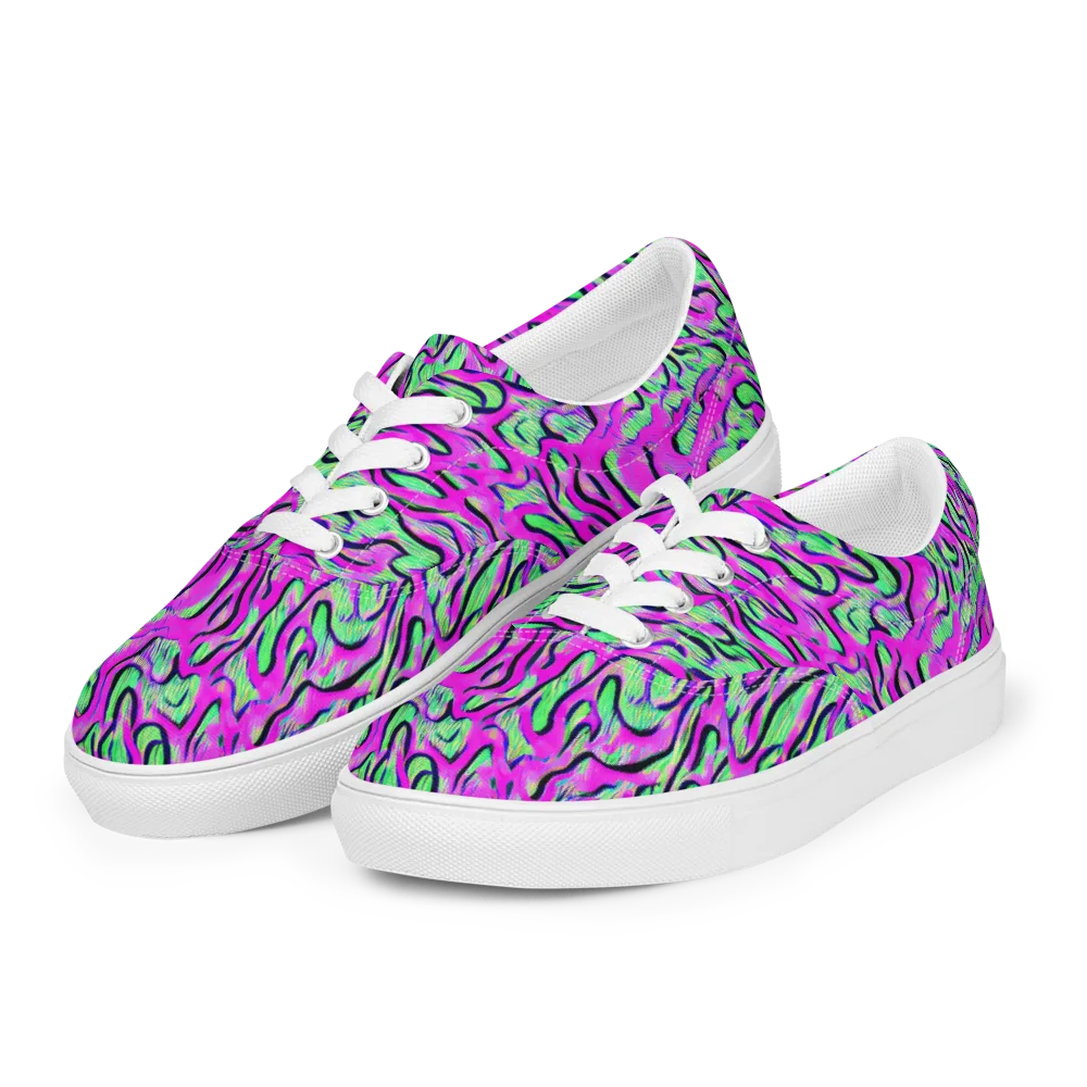 Vito's Pulse on Men's Lace-Up Canvas Shoes — Left Front
